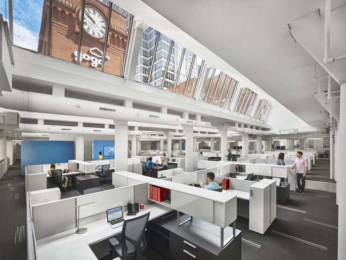 開(kāi)放式辦公區(qū)