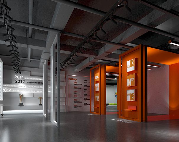 展示廳裝修實景圖