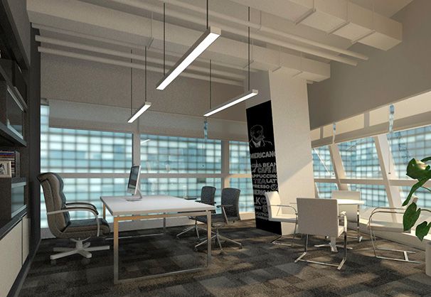 接待室辦公室裝修實(shí)景圖