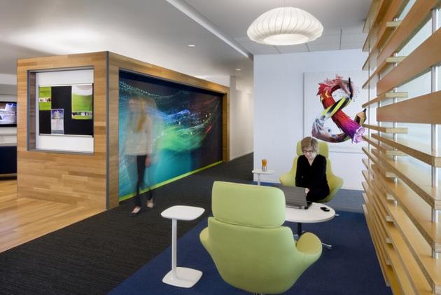 上海辦公室裝修風(fēng)格沒有一個固定化