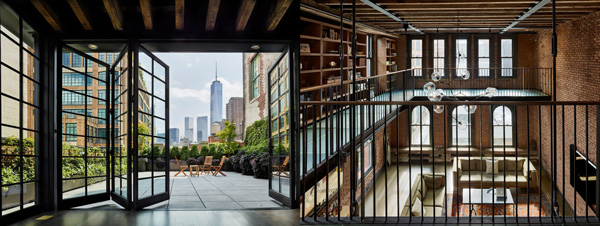 工業住宅式的辦公室設計