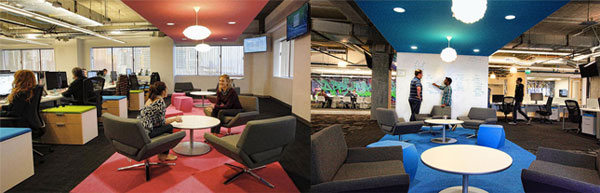 時尚現(xiàn)代的潮流辦公室設計