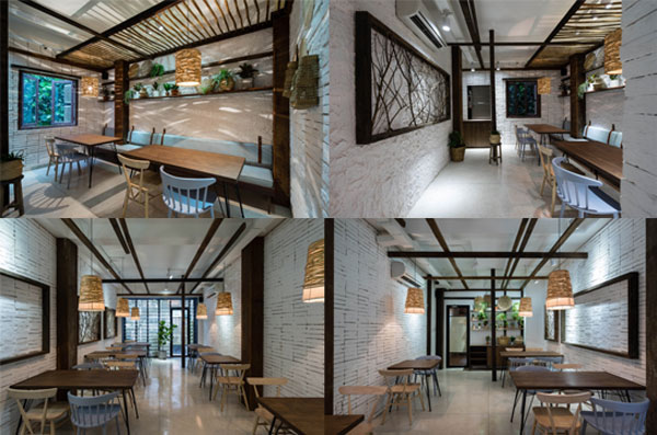 整潔舒適的現代化餐廳設計