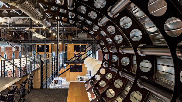 科幻機(jī)艙的辦公室設(shè)計(jì)改造