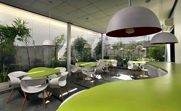 關(guān)于多人上海辦公室設(shè)計(jì)的色調(diào)搭配